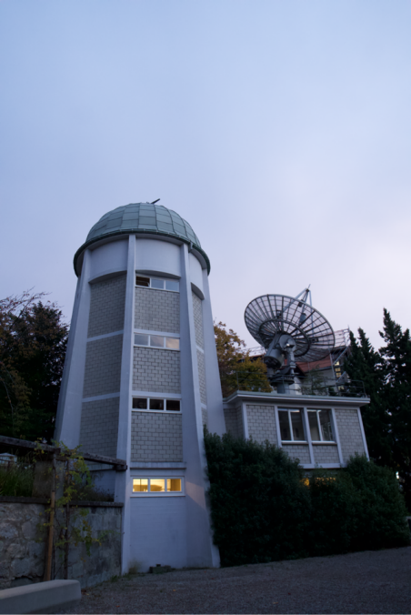 Building which contains the spectroscope