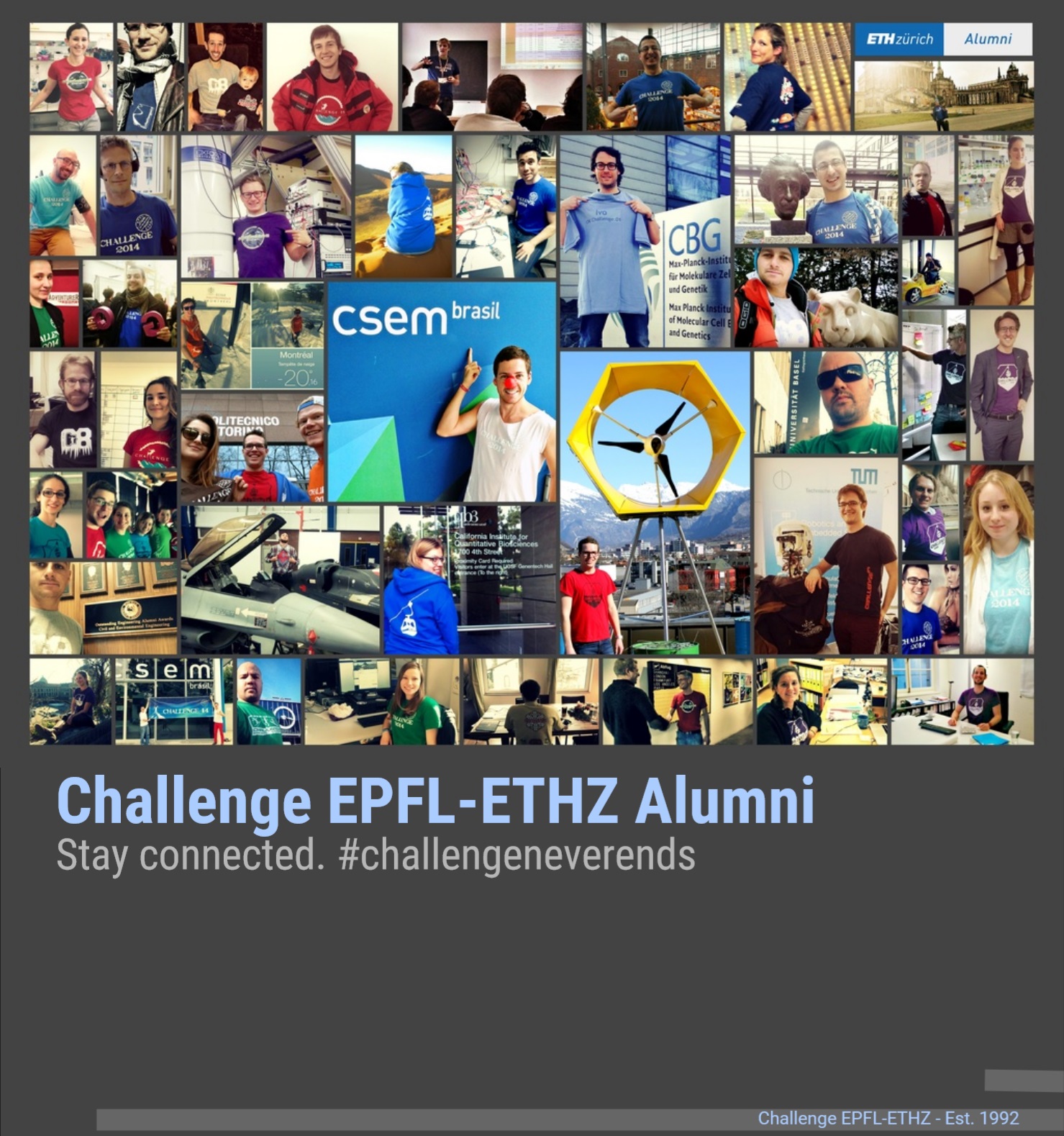 Enlarged view: Challenge EPFL-ETHZ Alumni