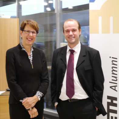 Business Event ETH Alumni: Susanne Ruoff und Michael Balmer